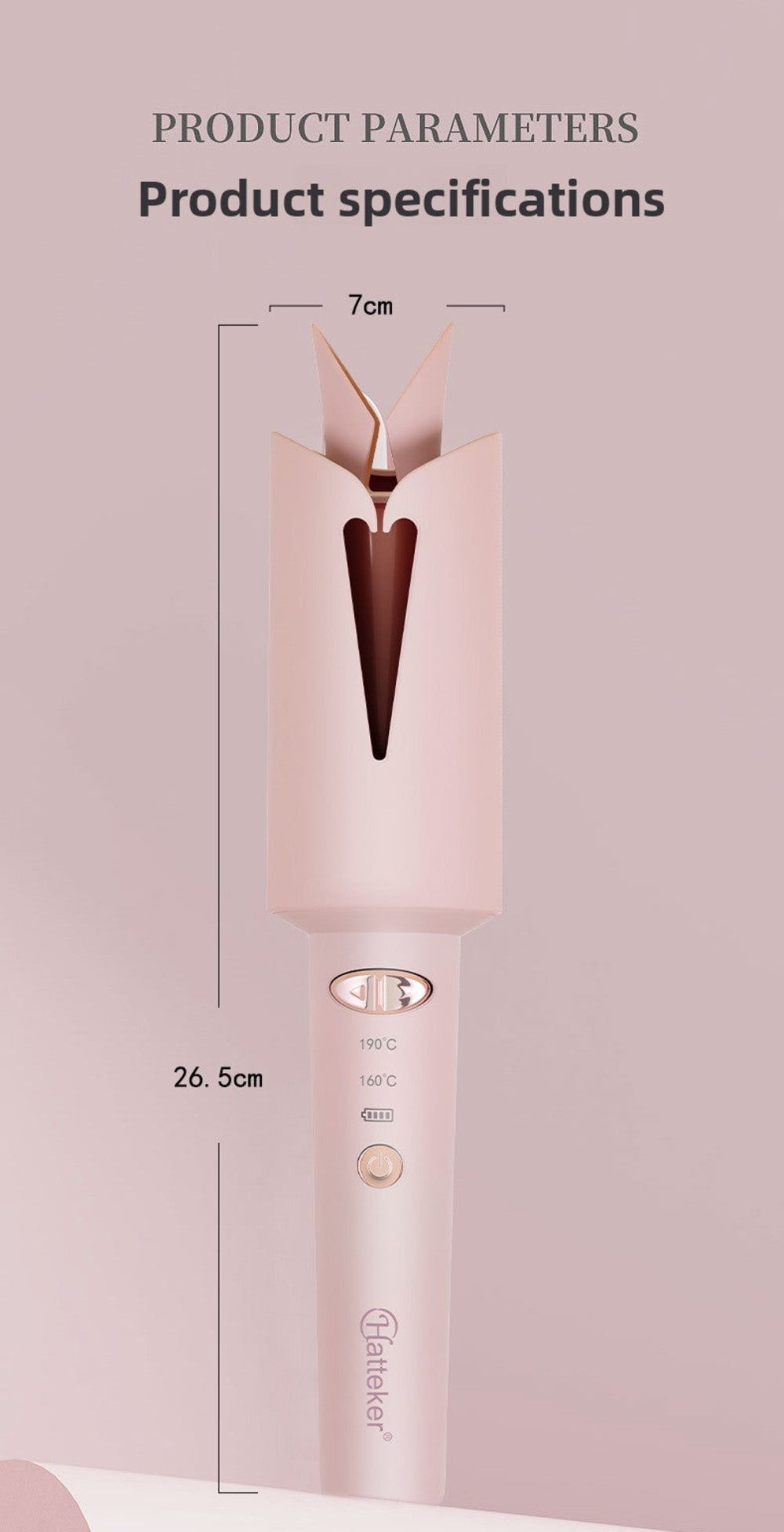 Fully Automatic Curling Iron