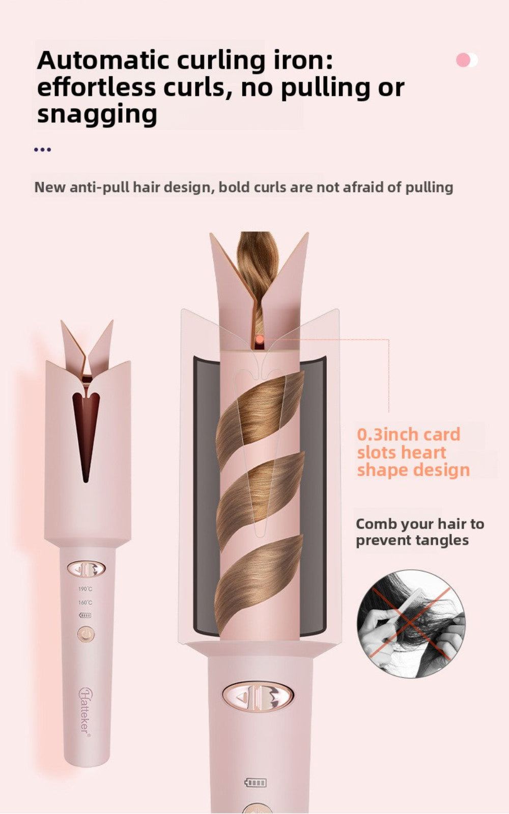 Fully Automatic Curling Iron